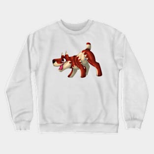 Barkbark: Red Crewneck Sweatshirt